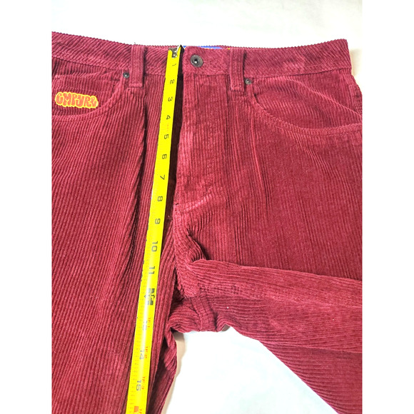 Empyre Mens 30 Corduroy Pants Skater Baggy Casual Relaxed Streetwear VTG - Picture 7 of 9